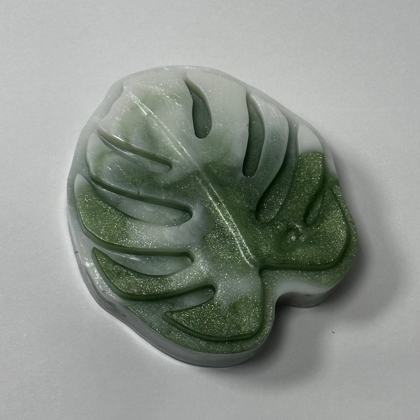 Monstera Swirl Soap