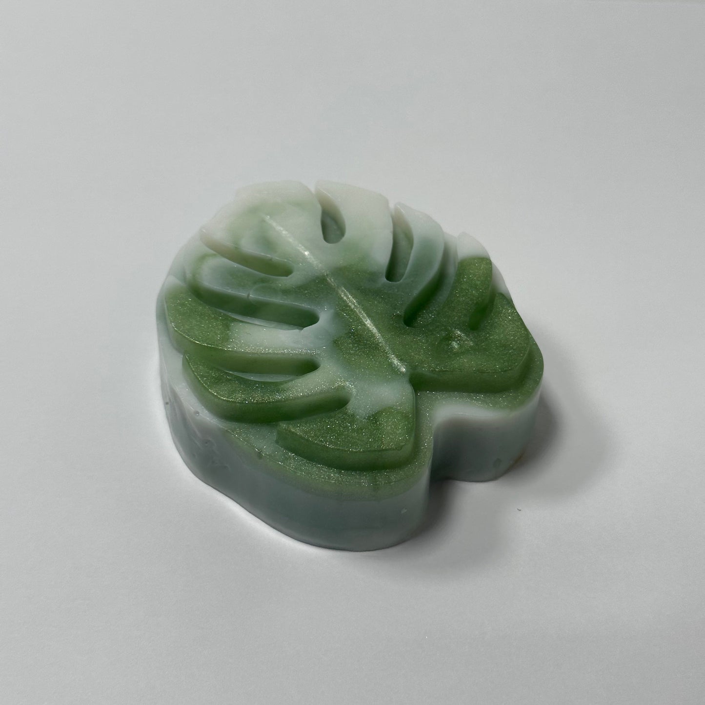 Monstera Swirl Soap